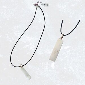 Selenite Pendant Necklace